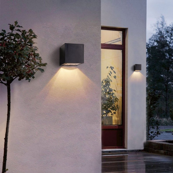 Solar LED Utendørs Vegglampe | Skanto