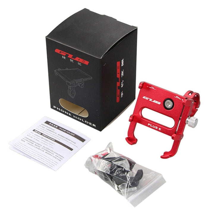 Skanto | GUB Plus 6 Aluminiumlegering MTB Sykkel Telefonholder (Svart)
