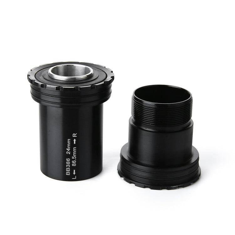 Skanto | BB386 Press Fit Still EVO Bunnlager passer 86,5 mm for SHIMANO / SRAM / FSA Terrengsykkel (Svart)
