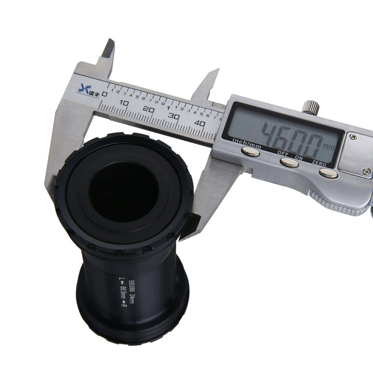 Skanto | BB386 Press Fit Still EVO Bunnlager passer 86,5 mm for SHIMANO / SRAM / FSA Terrengsykkel (Svart)