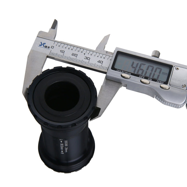 Skanto | BB386 Press Fit Still EVO Bunnlager passer 86,5 mm for SHIMANO / SRAM / FSA Terrengsykkel (Svart)