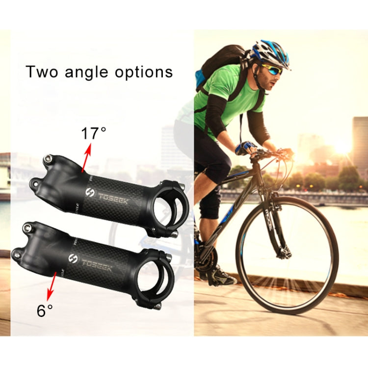 Skanto | TOSEEK Gate-Fjellsykkel Ultra-lett Stem Riser Tap, Størrelse: 6 Grader, 80mm (Matt)