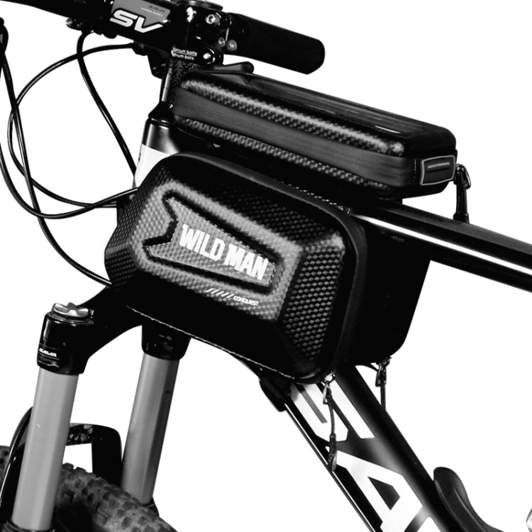 Skanto | WILD MAN E6S Vanntett Front Bag Berøringsskjerm MTB Bag Stor Kapasitet Syklerørveske Ridesett