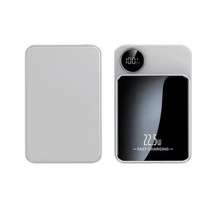 Skanto | mAh Magnetisk Trådløs Bærbar Power Bank Kompatibel med iPhone