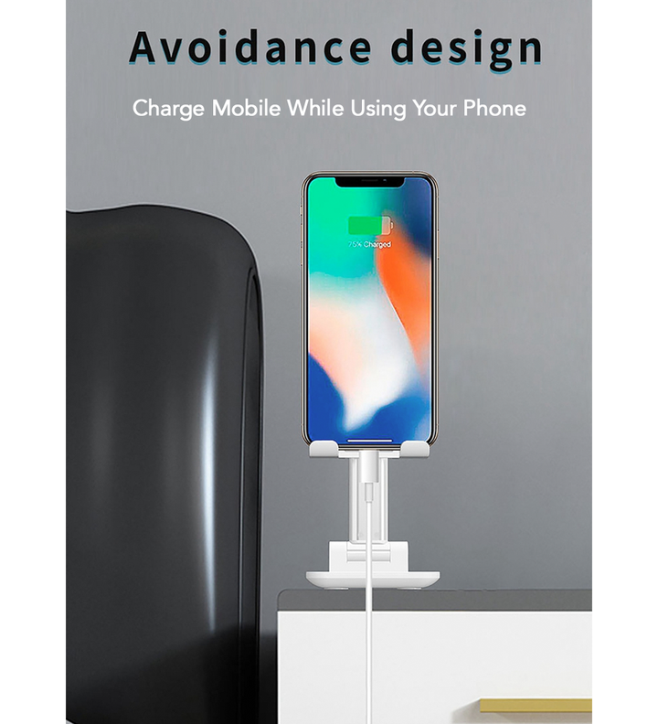 Skanto | Faltbart Holder Stativ for iPad og Mobiltelefon
