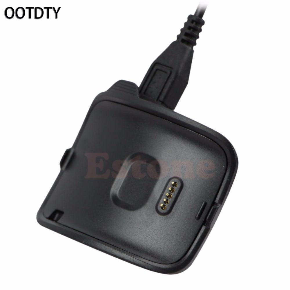 Skanto | OOTDTY Smartklokke Lader Ny Smartklokke Svart Ladebase Lader Dock For Samsung Gear S SM R750
