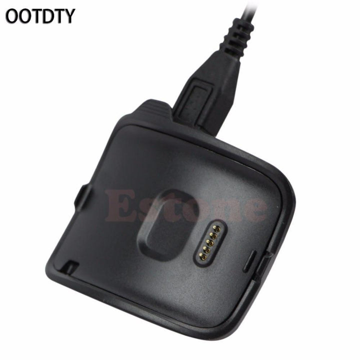 Skanto | OOTDTY Smartklokke Lader Ny Smartklokke Svart Ladebase Lader Dock For Samsung Gear S SM R750