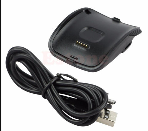 Skanto | OOTDTY Smartklokke Lader Ny Smartklokke Svart Ladebase Lader Dock For Samsung Gear S SM R750