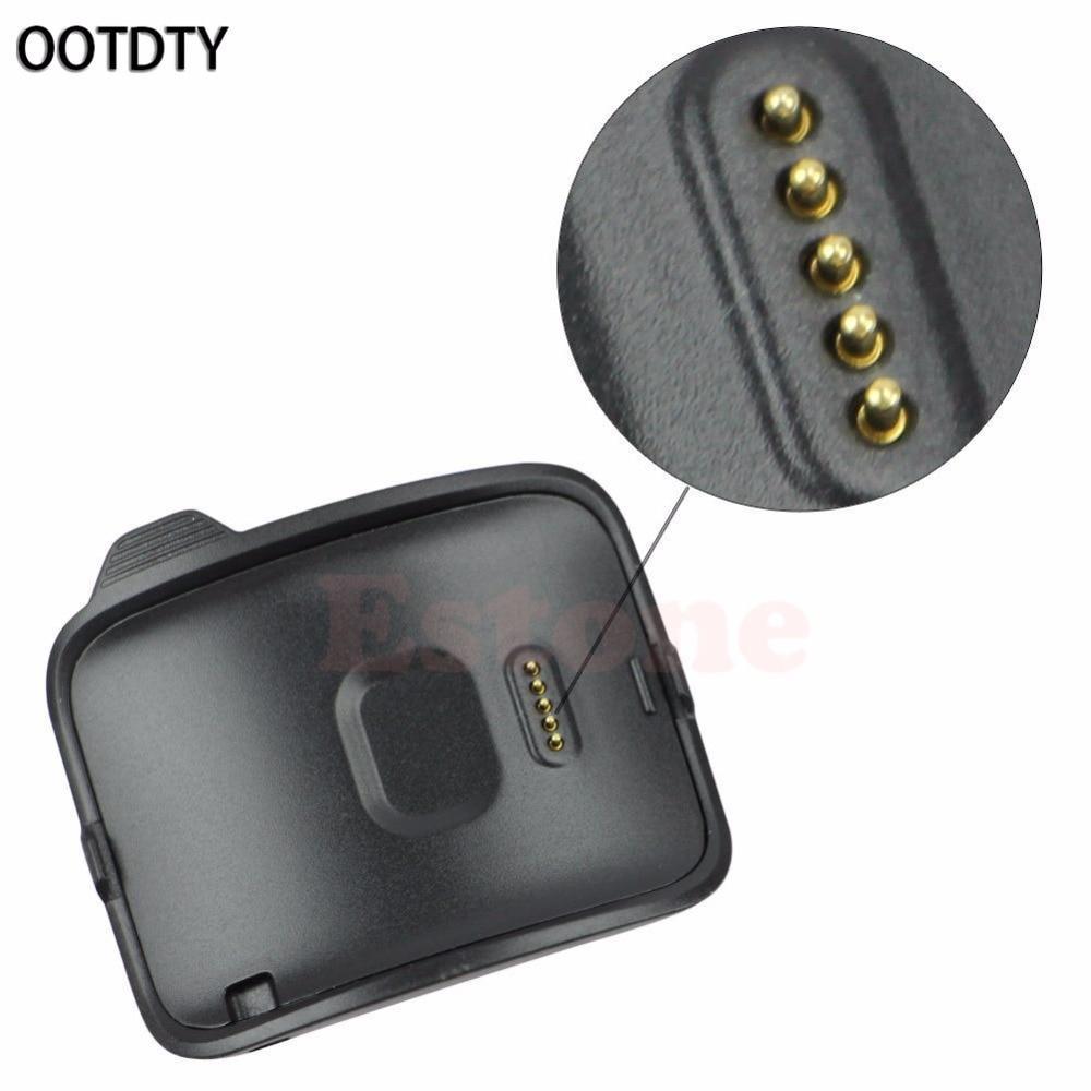 Skanto | OOTDTY Smartklokke Lader Ny Smartklokke Svart Ladebase Lader Dock For Samsung Gear S SM R750