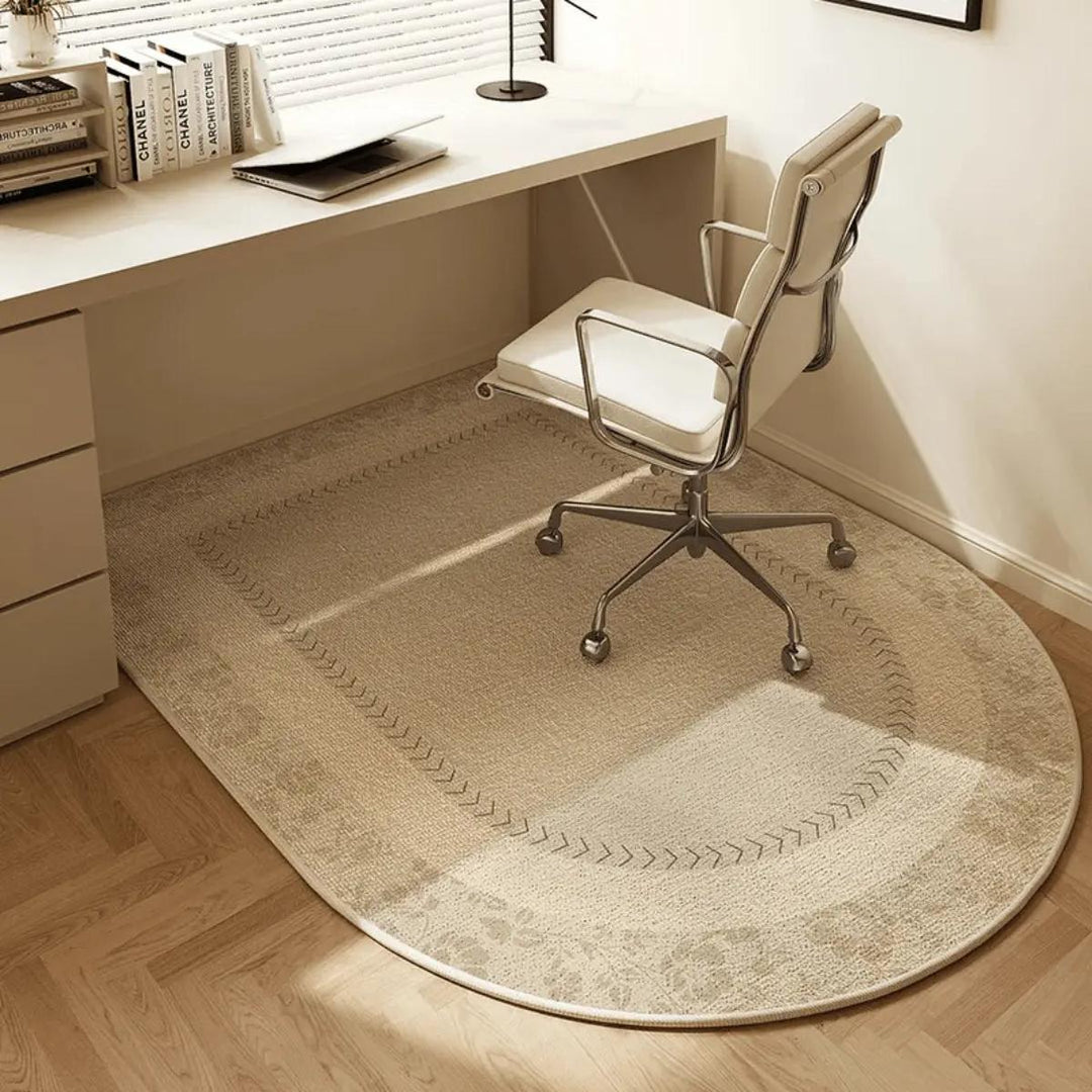FloorShield Stolenmatte – Transparent Beskyttelsesmatte for Kontorstoler | Skanto