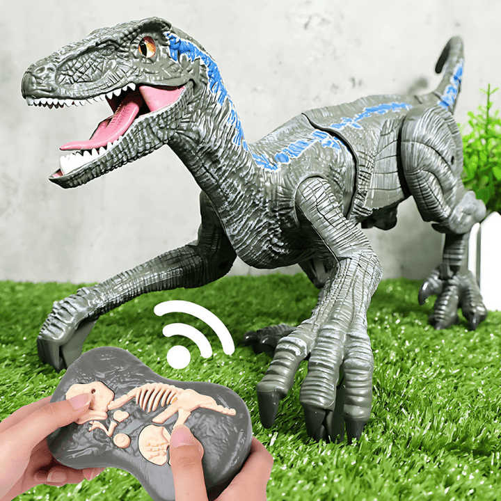 Skanto | RoarBot RC Dino – Fjernstyrt dinosaur med lys, lyd & tåke