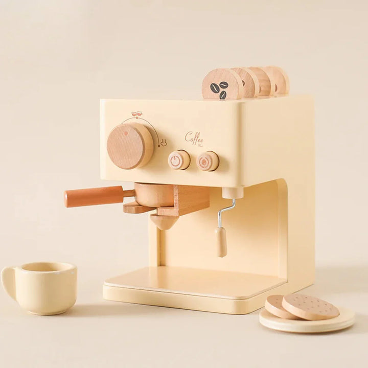 Skanto | Future Barista – Espressomaskin sett laget av tre for barn