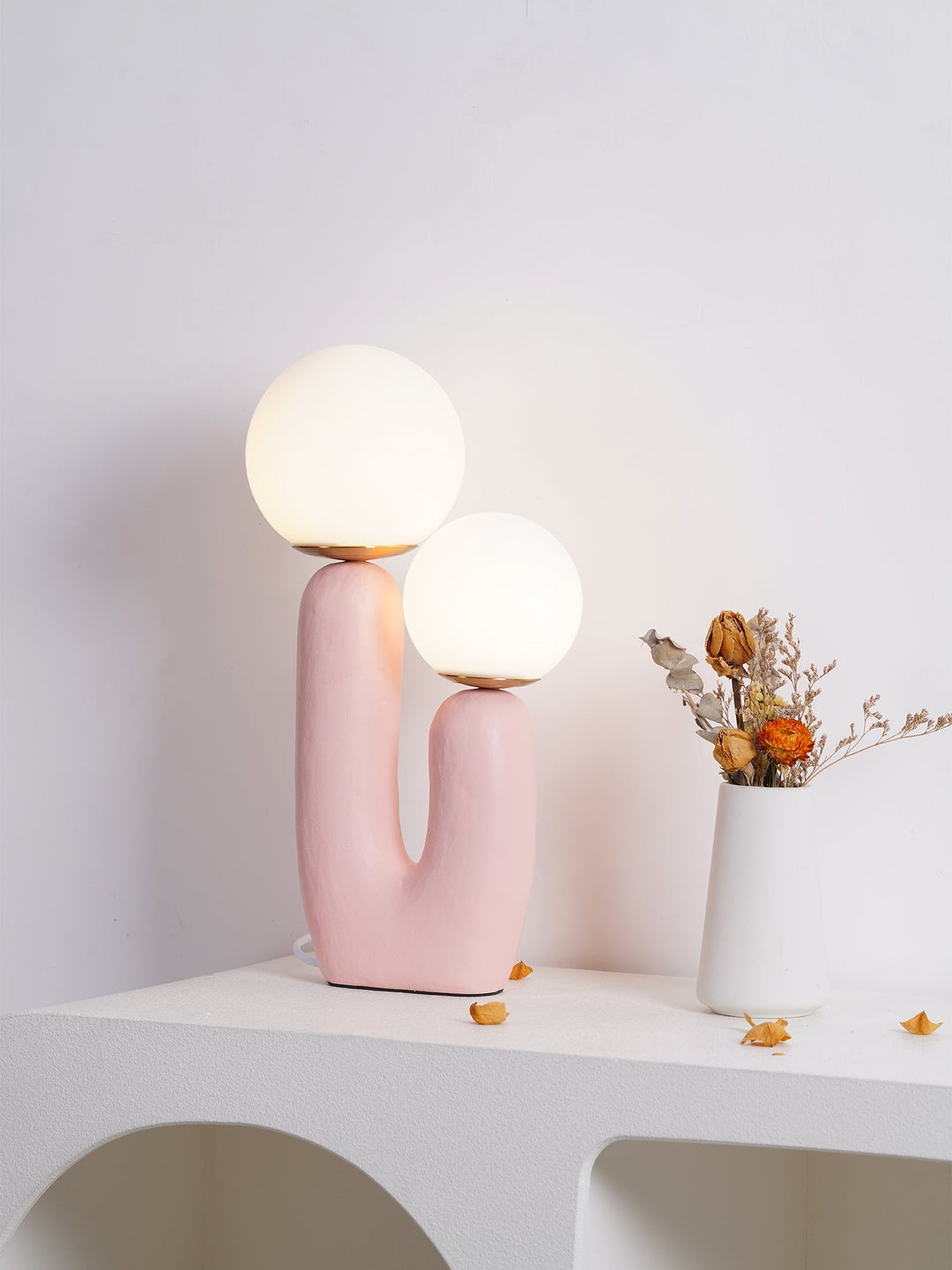 Skanto | Moderne Stil Bordlampe med Naturlig Akcent