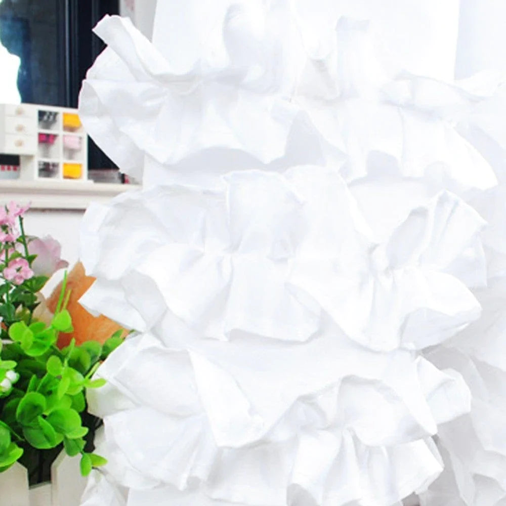 Ophelia Ruffled Duschgardin Skanto