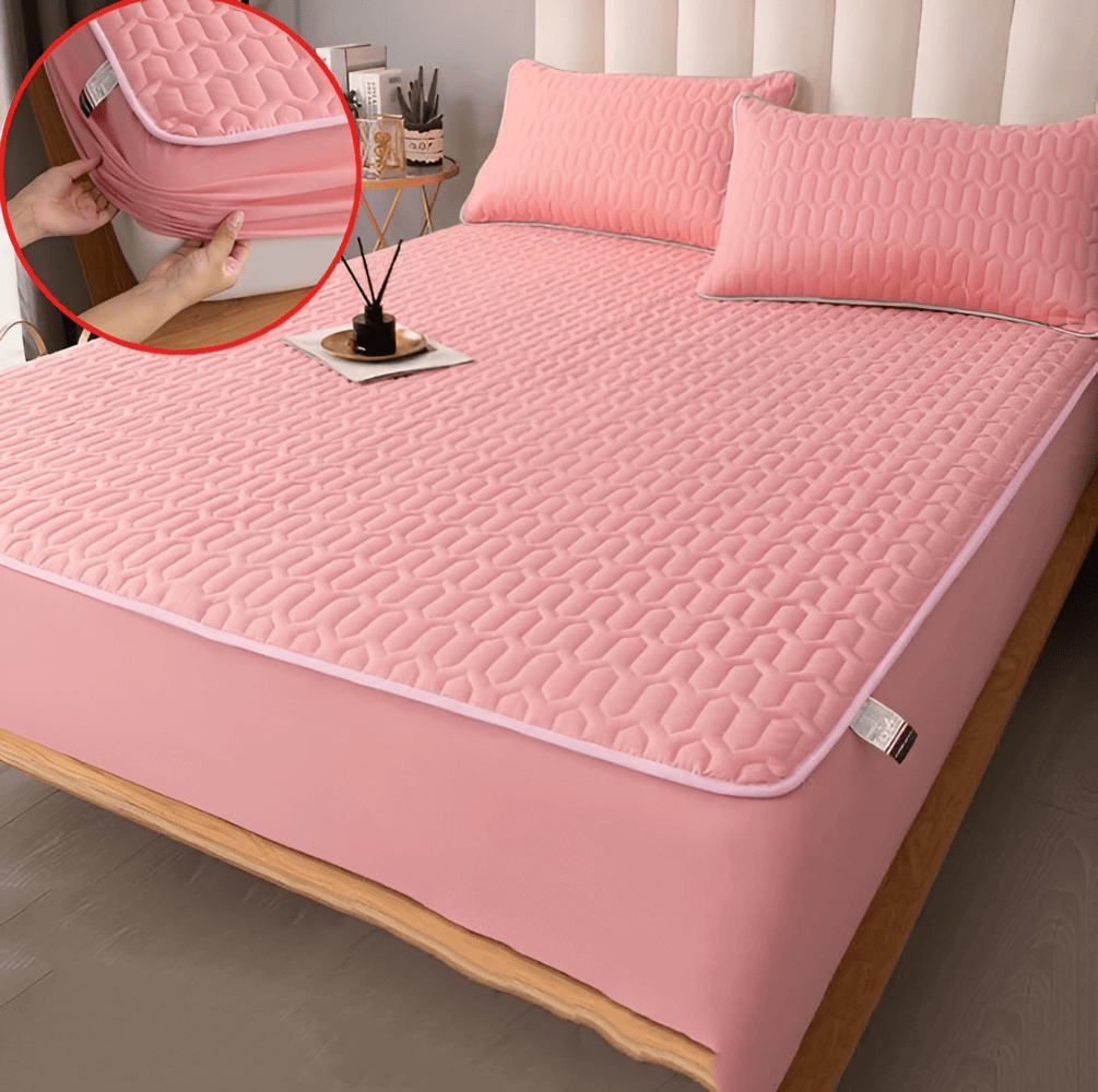 Skanto | FlexiBed madrassbeskytter – Vanntett, pustende og vaskbar med elastisk passform