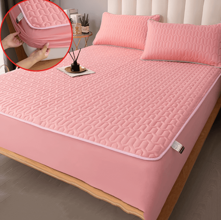Skanto | FlexiBed madrassbeskytter – Vanntett, pustende og vaskbar med elastisk passform