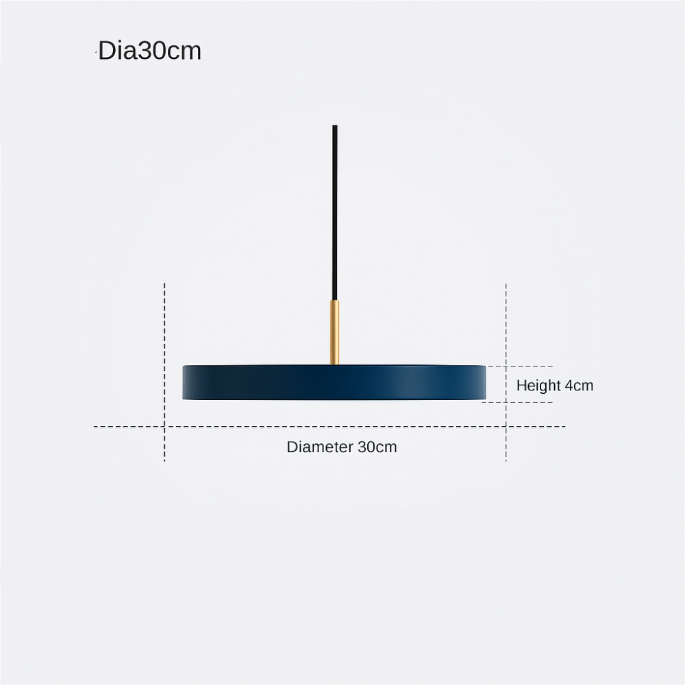 Skanto | Rund LED Pendellampe Modern Minimalist