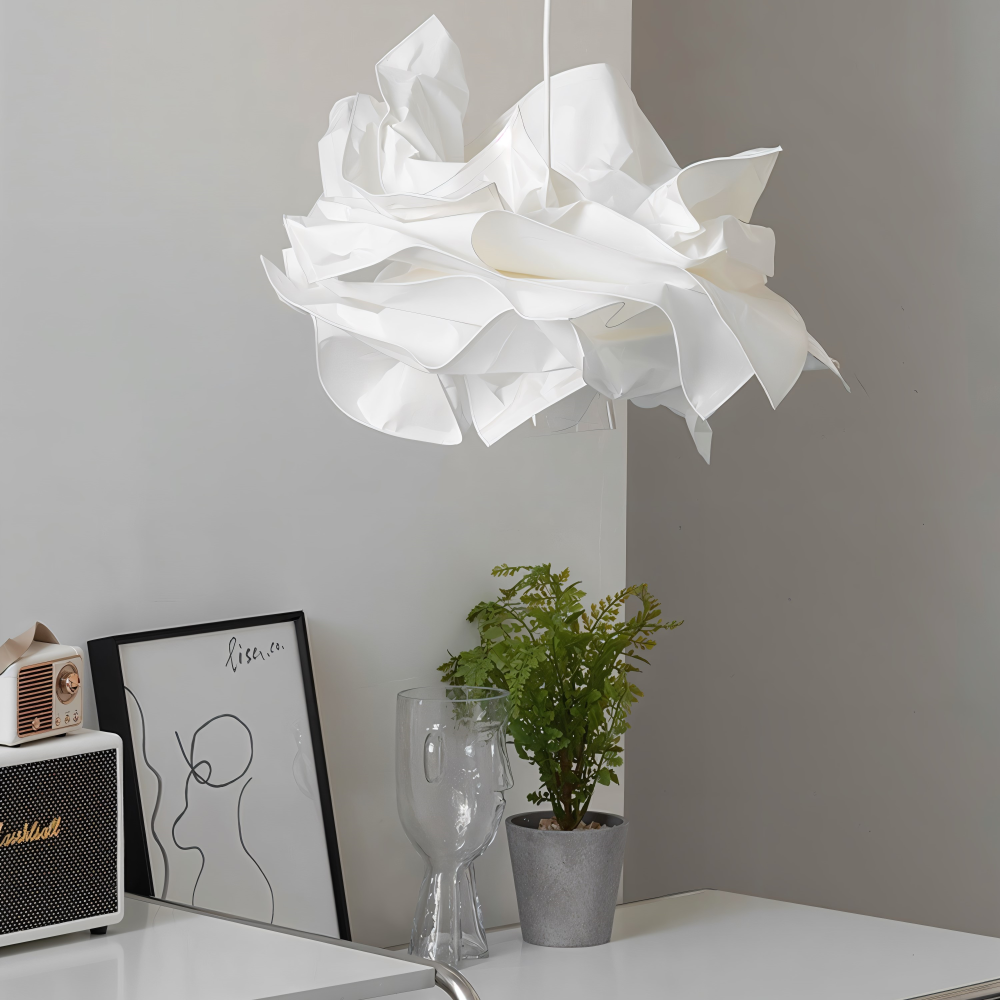 Creative Clouds Pendelleuchte – DIY papir taklampe med kunstnerisk sjarm | Skanto