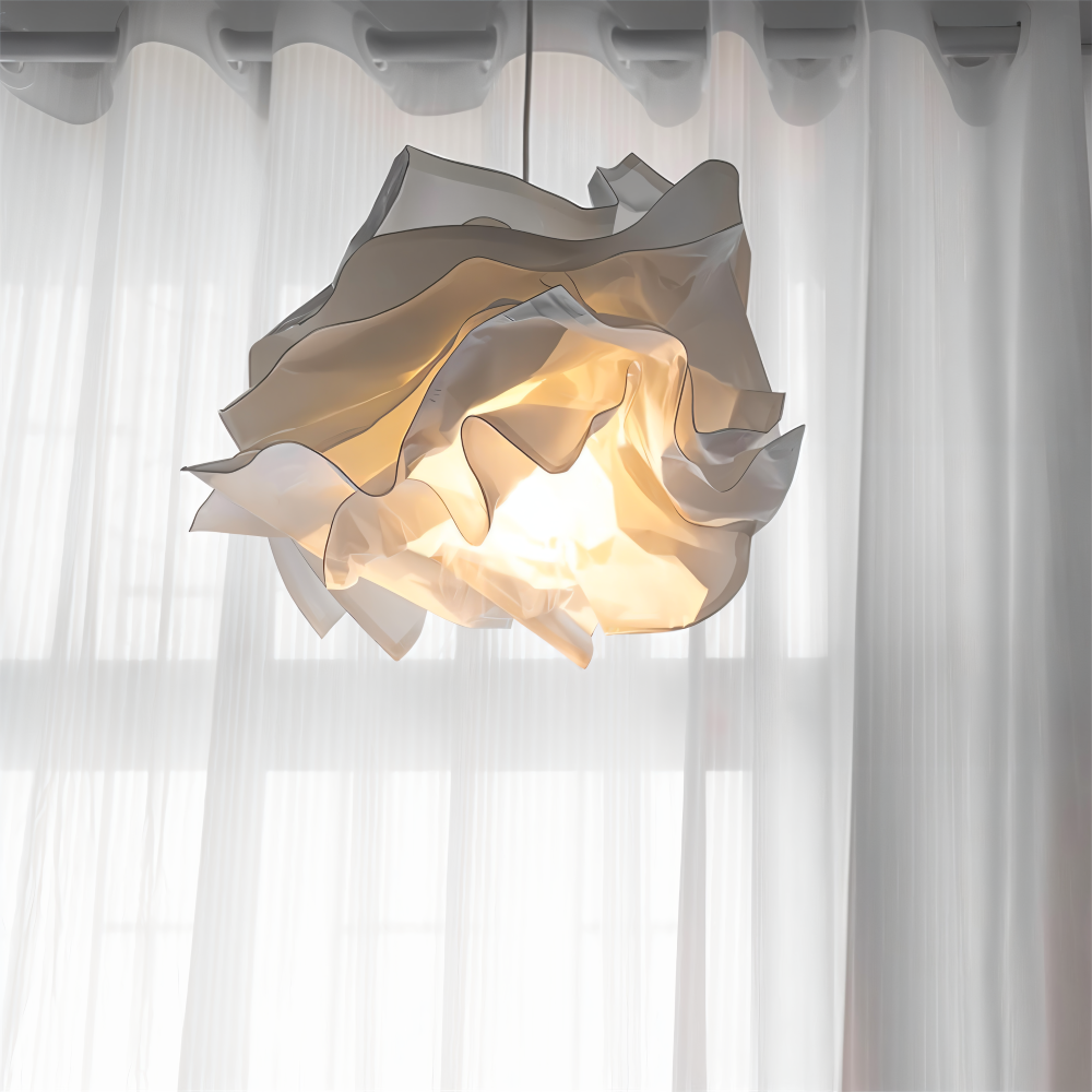 Creative Clouds Pendelleuchte – DIY papir taklampe med kunstnerisk sjarm | Skanto