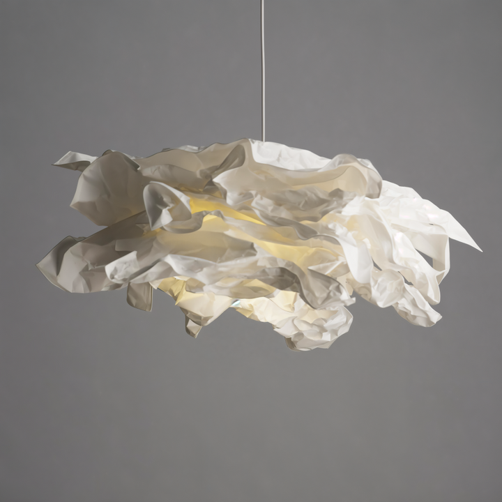 Creative Clouds Pendelleuchte – DIY papir taklampe med kunstnerisk sjarm | Skanto