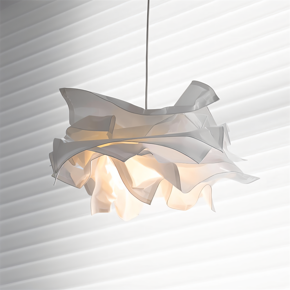 Creative Clouds Pendelleuchte – DIY papir taklampe med kunstnerisk sjarm | Skanto