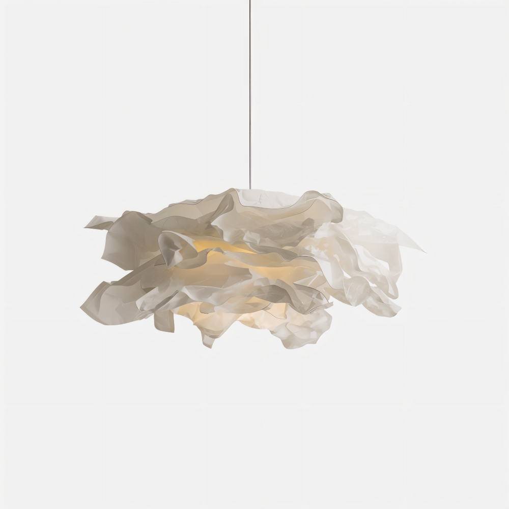 Creative Clouds Pendelleuchte – DIY papir taklampe med kunstnerisk sjarm | Skanto