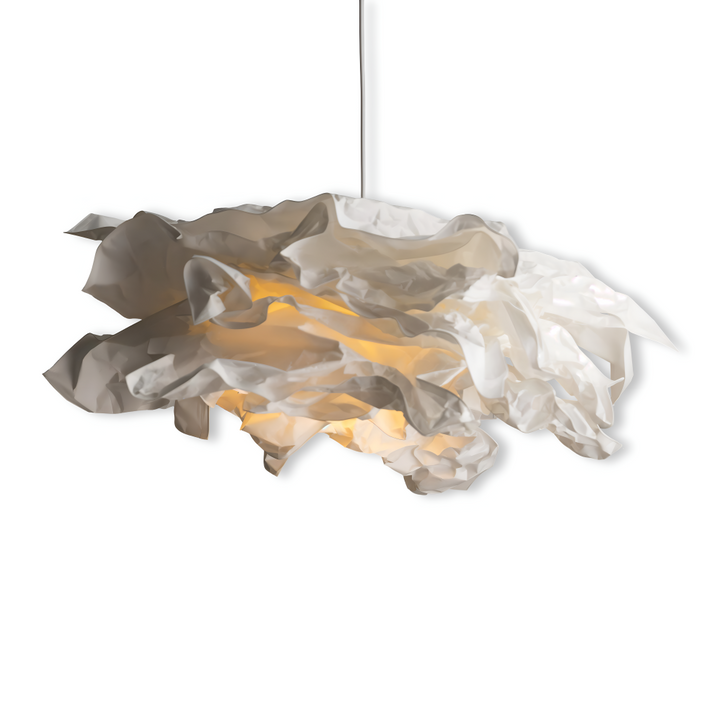 Creative Clouds Pendelleuchte – DIY papir taklampe med kunstnerisk sjarm | Skanto