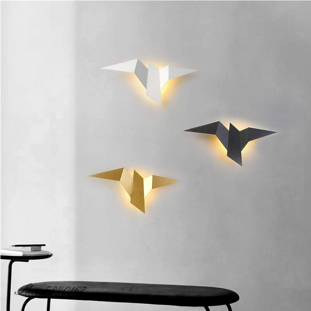 Skanto | Origami Vegglampe – Unik Veggbelysning i Japansk Stil for Stue og Soverom