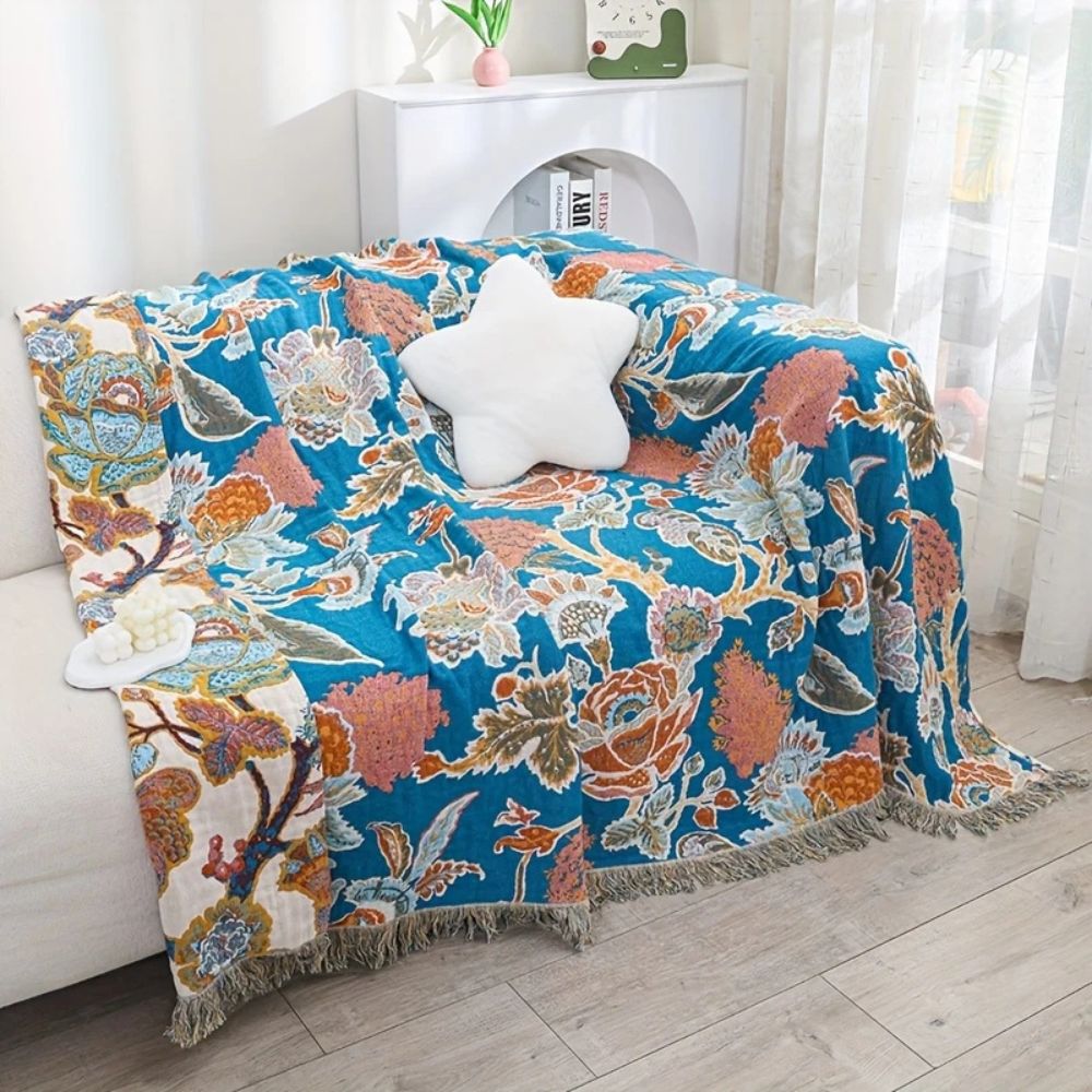 Skanto | Ornamentalt Have Bomull Teppe
