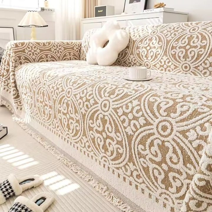 Skanto | Ornamental Jacquard Sofa Cover