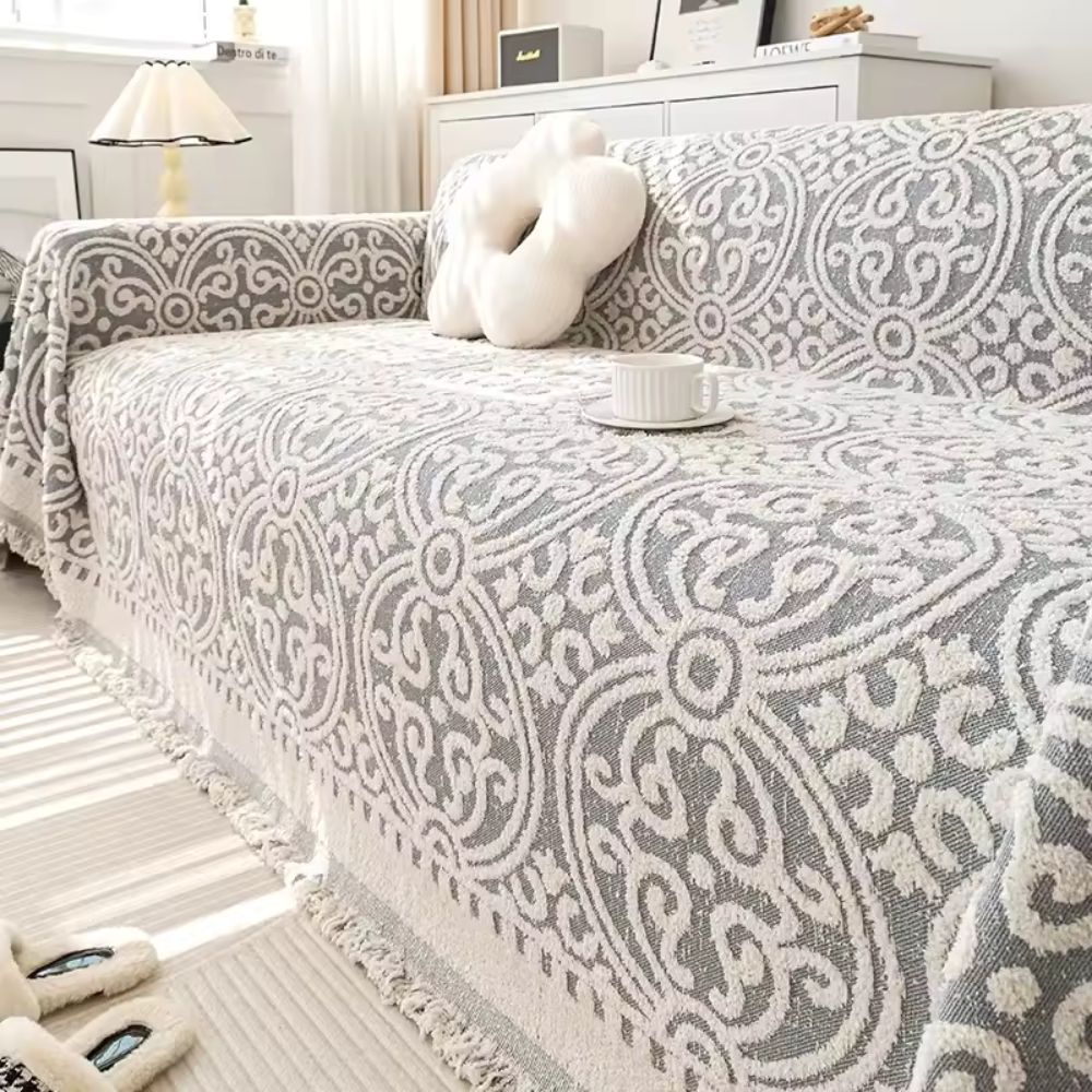 Skanto | Ornamental Jacquard Sofa Cover