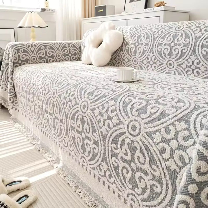 Skanto | Ornamental Jacquard Sofa Cover