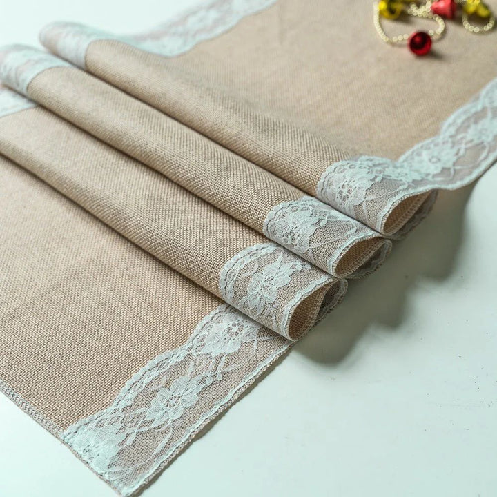 Skanto | Ornate Blossom Blondekant Dukløper
