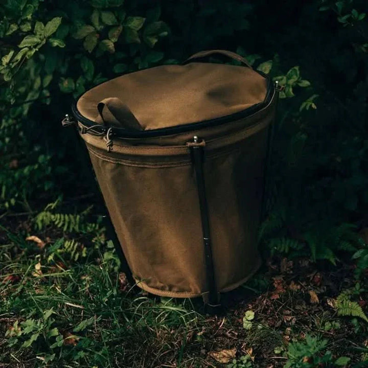Skanto | Sammenleggbar campingboks laget av Oxford-stoff med 20 liters kapasitet og PVC-fôr