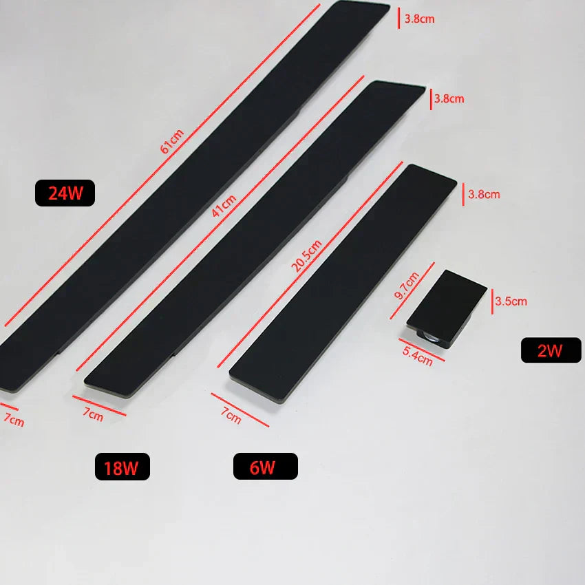 Skanto | Værbestandig Aluminium Vegglampe for Utendørs med LED Lys - IP65, Enkel Installasjon og Holdbart Design