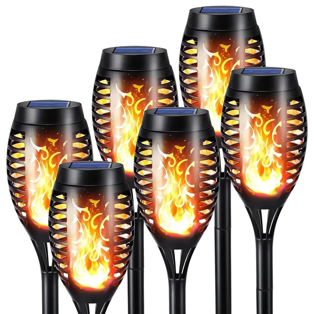 Solar-drevne LED-lommelykter - SolarFlame | Skanto