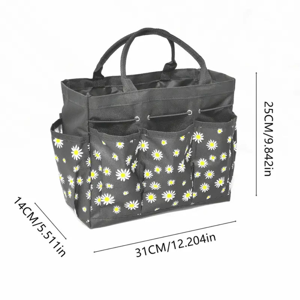 Skanto | Oxford Floral Hageverktøy Organizer Bag