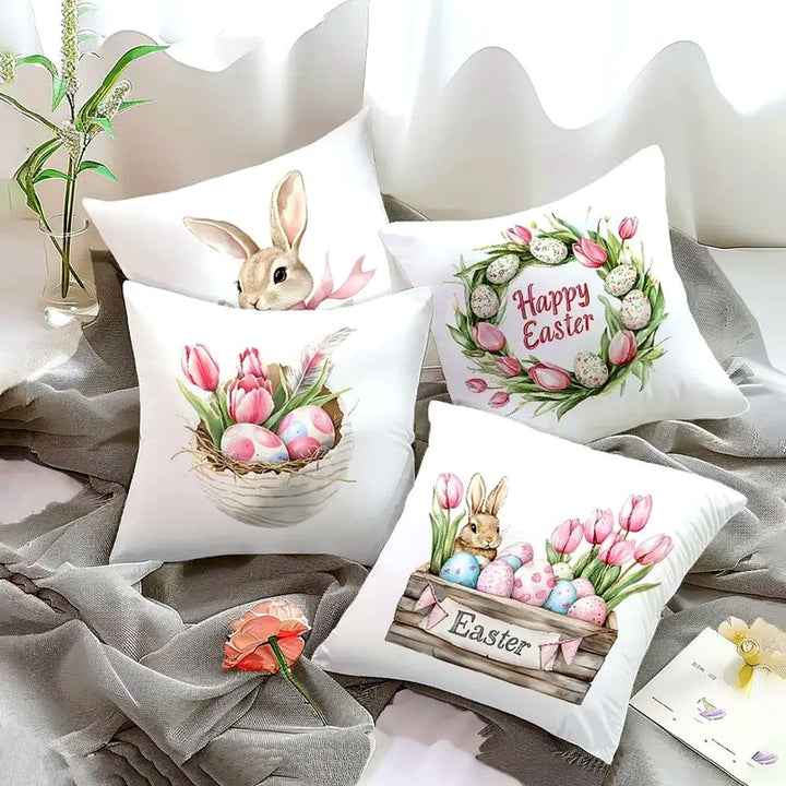 Skanto | Lulune Vår Påske Putetrekk | 4pcs Sett