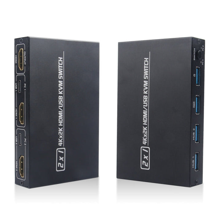 Skanto | AM-KVM201CL 2x1 4Kx2K HDMI / USB / KVM-bryter