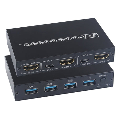 Skanto | AM-KVM201CL 2x1 4Kx2K HDMI / USB / KVM-bryter