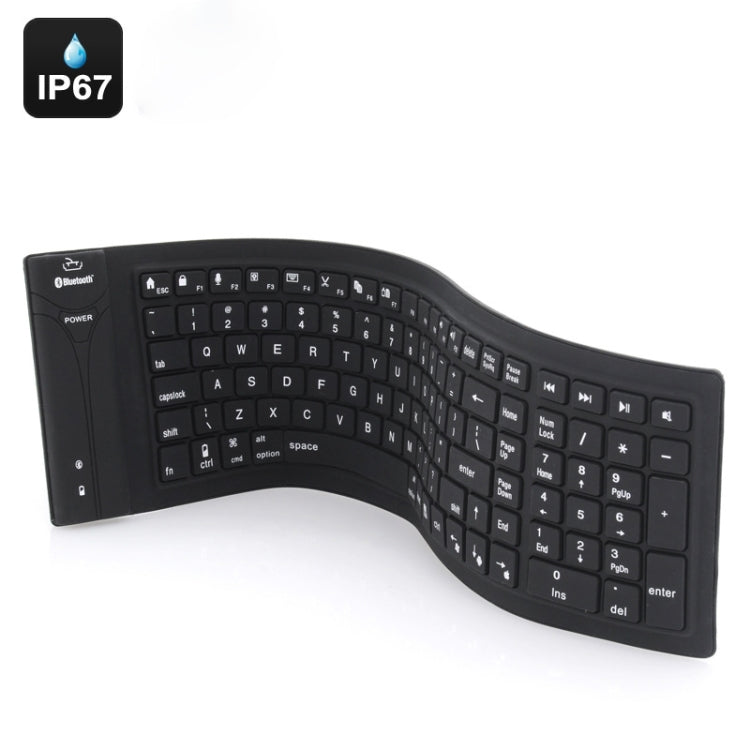 Skanto | JA-11 108-tasters Sammenleggbar Silikon Bluetooth Tastatur