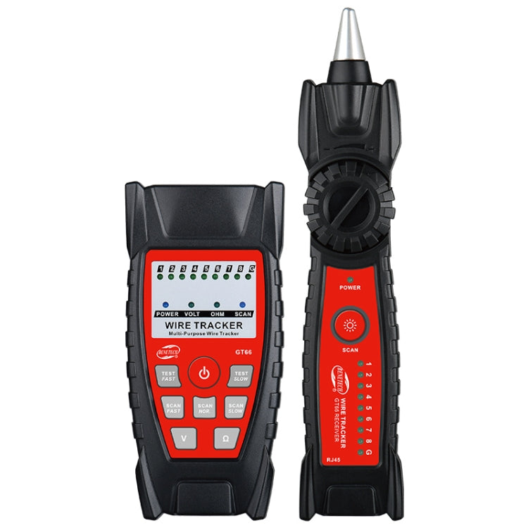 Skanto | BENETECH GT66 RJ11 / RJ45 Multifunksjonell Kabeltester Linjesøker Nettverkskabeldetektor