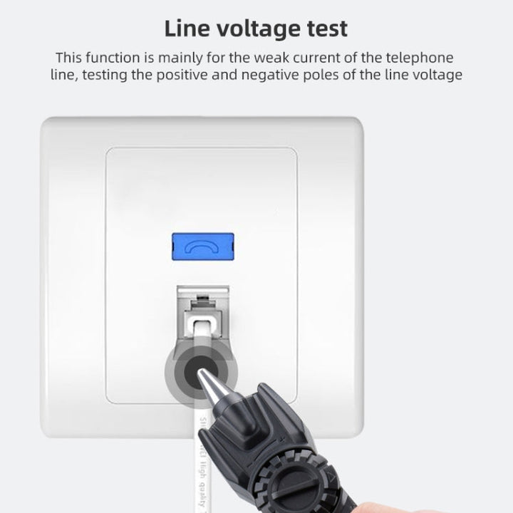 Skanto | BENETECH GT66 RJ11 / RJ45 Multifunksjonell Kabeltester Linjesøker Nettverkskabeldetektor