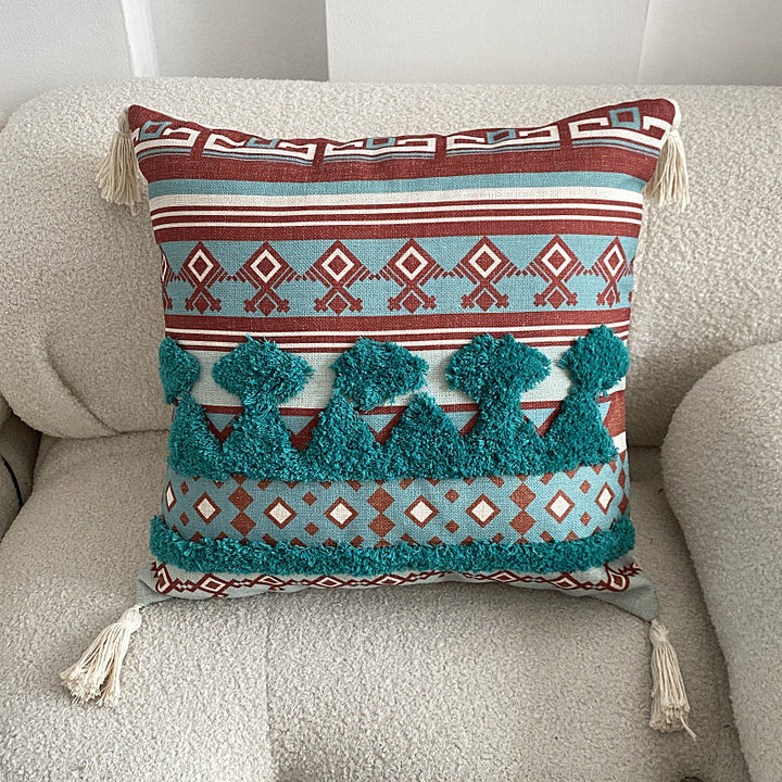 Boho fôret frynse kast puteomslag | Skanto