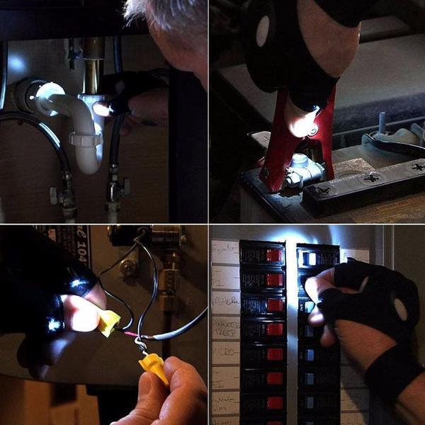 Eureka - Den fantastiske LED arbeidsvante | Skanto