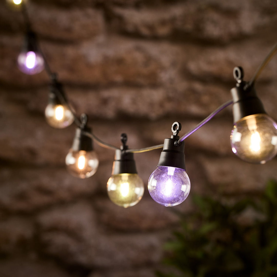 Skanto | 20 LED lyslenker Pærefargevalg med fjernkontroll