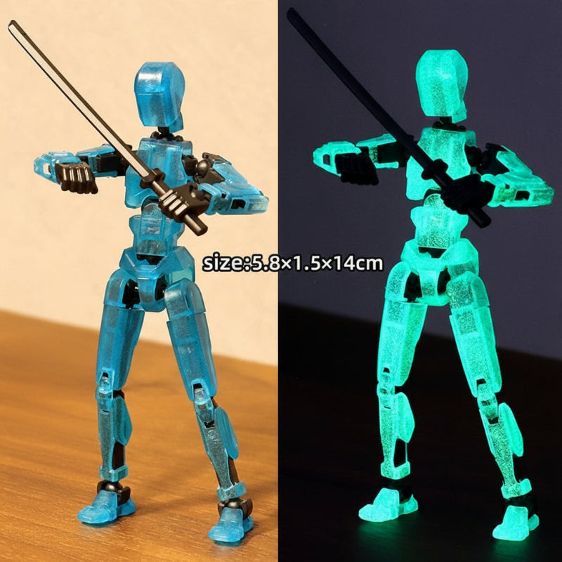Skanto | 3D-printet mech actionfigur med flere leddbevegelser