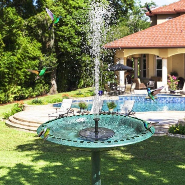 Skanto | Sophia AquaGlow Solfontene – Charming Garden Decoration Fountain