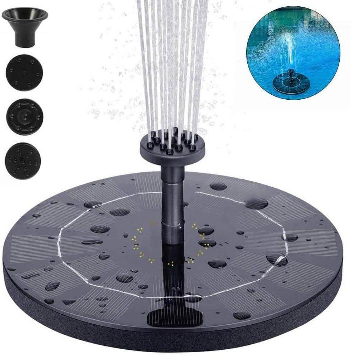 Skanto | Sophia AquaGlow Solfontene – Charming Garden Decoration Fountain