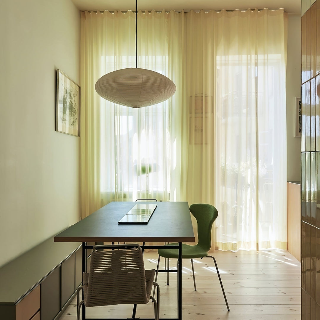 Moderne Papirlanterne Pendel Taklampe – Inspirert av Japansk Design | Skanto